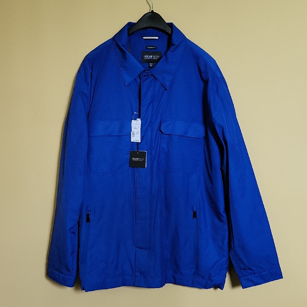 NEW Kenneth Cole Modern Fit Performance Tech Jacket Small - Picture 3 of 15